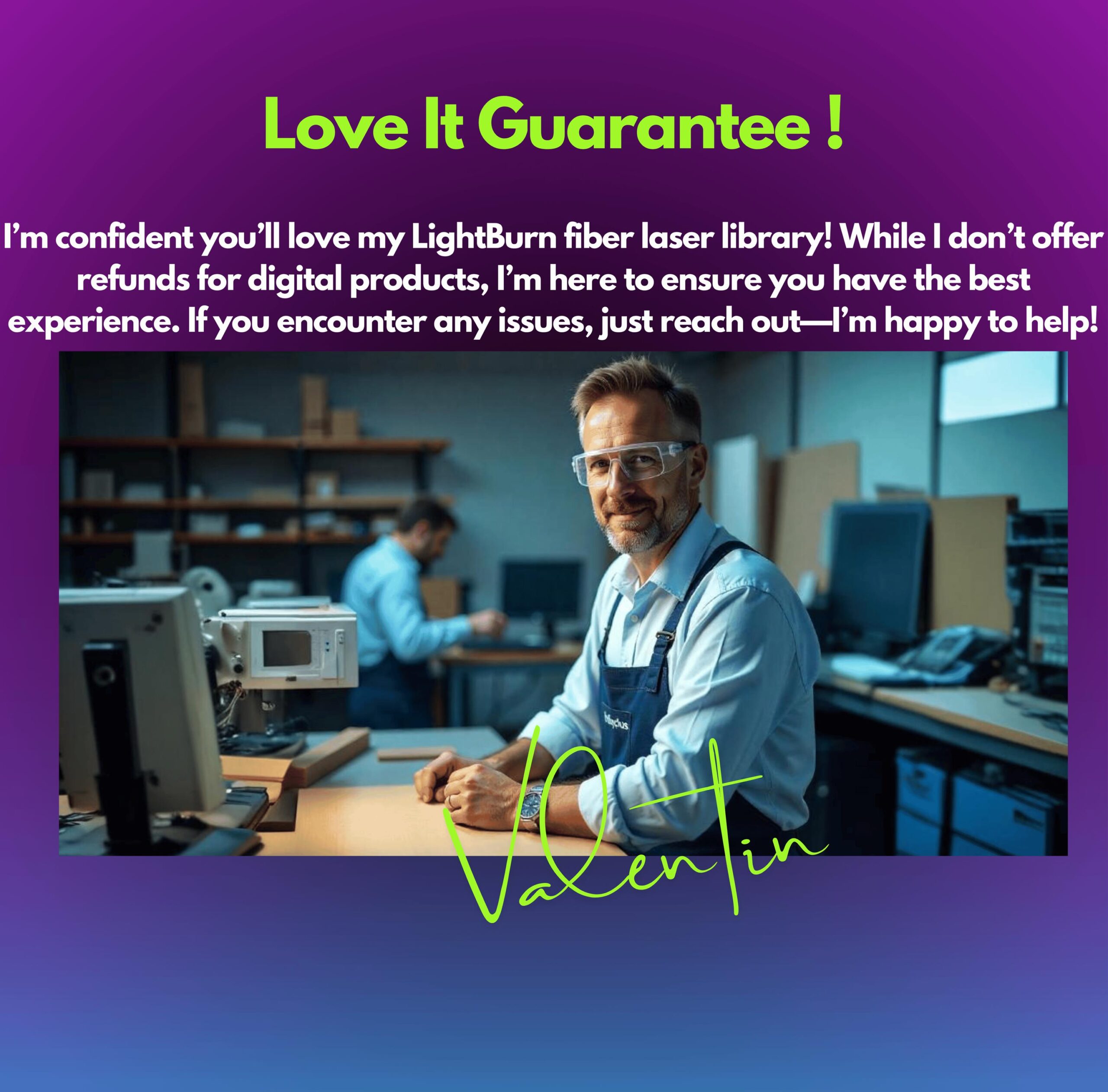 30W Fiber Laser LightBurn Library – 20 Lenses, 37 Materials (+Bonus) | CLB Files for Plug & Play Setup (All Models Compatibility)