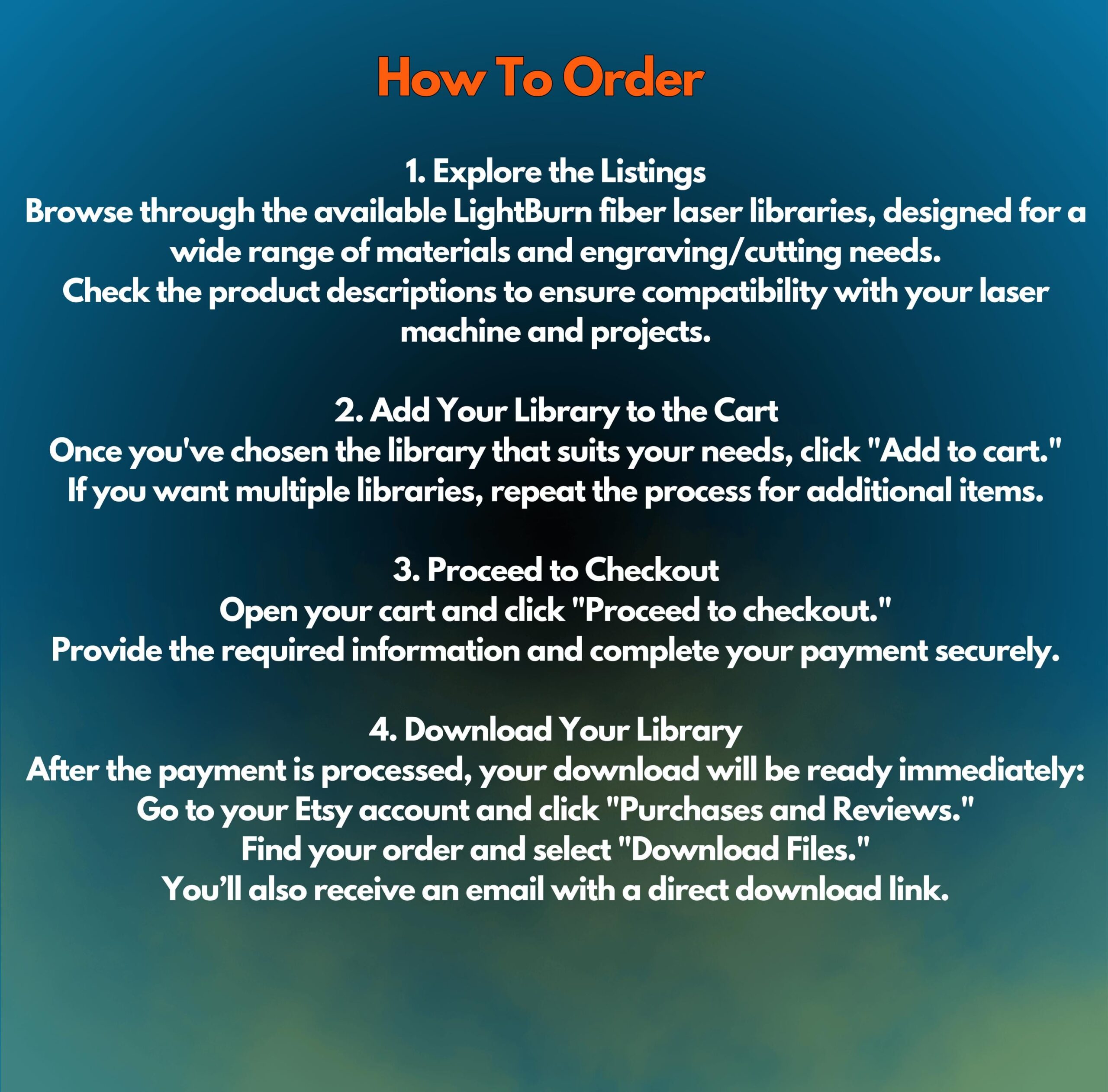 50W Haotian Fiber Laser LightBurn Library – 5 Lenses, 37 Materials (+Bonus) | CLB Files for Plug & Play Setup