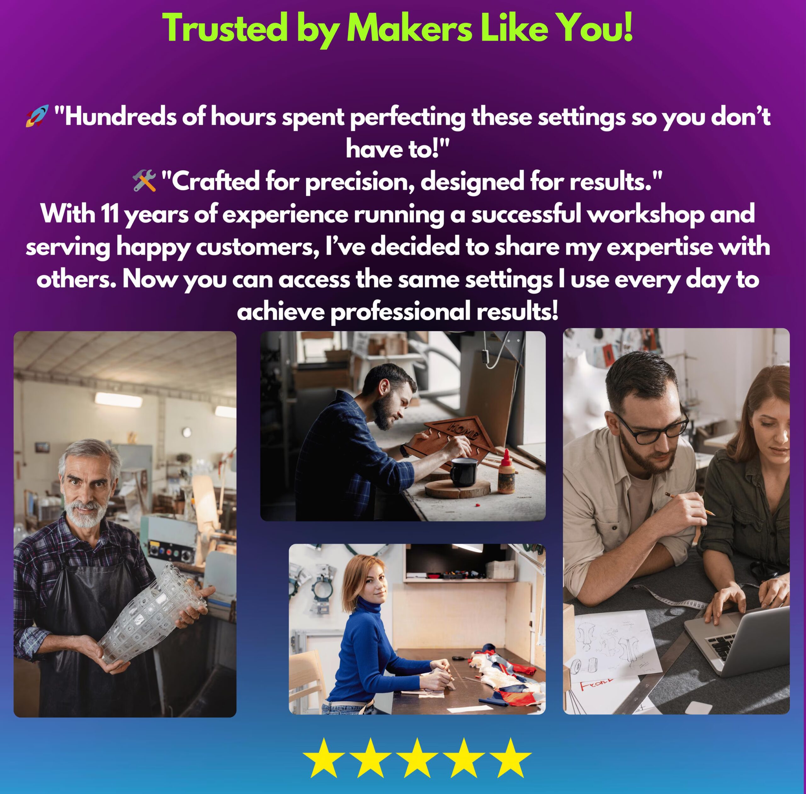 50W Raycus Fiber Laser LightBurn Library | 37 Materials + 20 Lenses | CLB Engrave & Cut Presets | Tested Settings | Digital Download