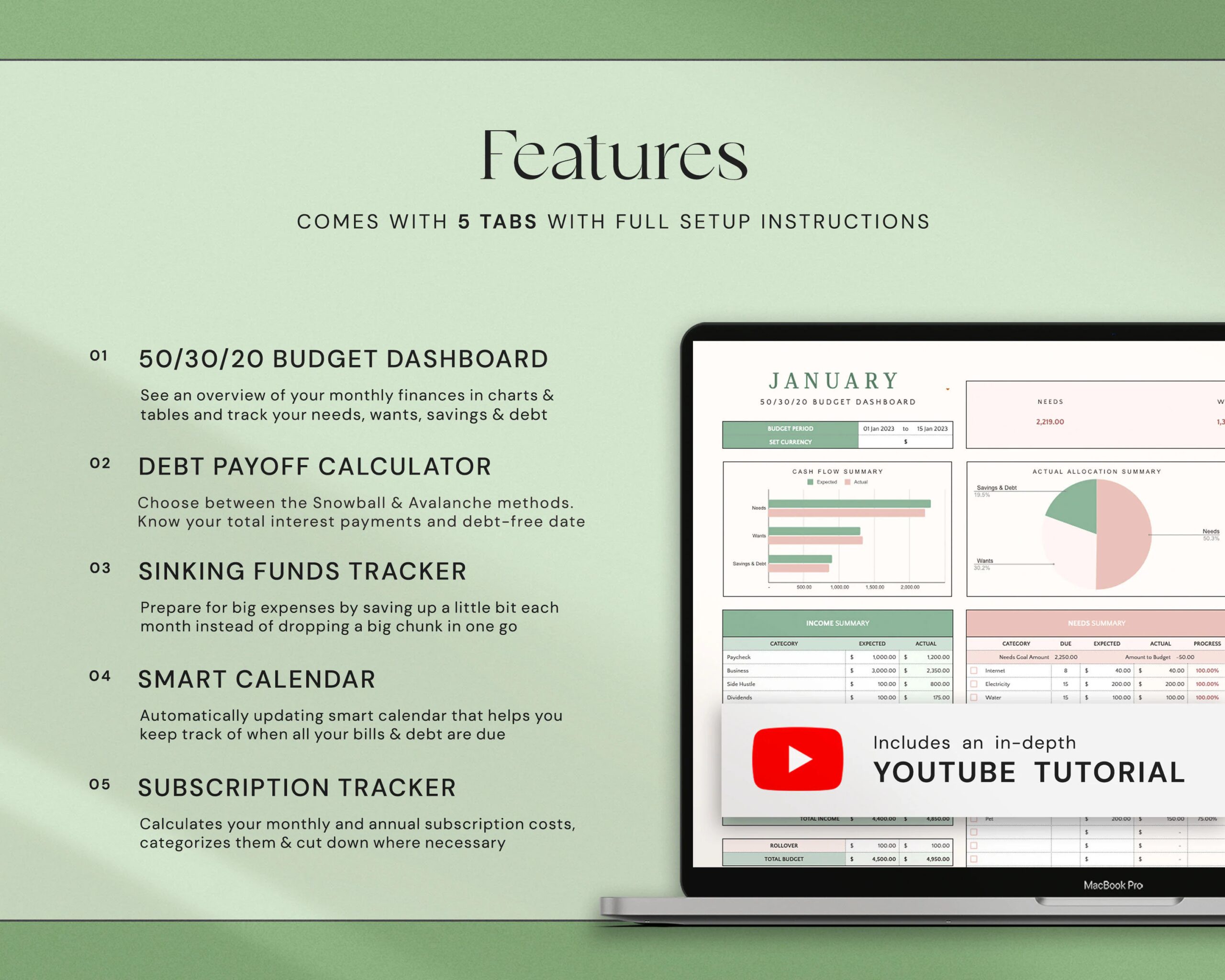 50/30/20 Budget Spreadsheet Excel Google Sheets Monthly Budget Planner Finance 70/20/10 Budget Template Weekly Budget Savings Tracker
