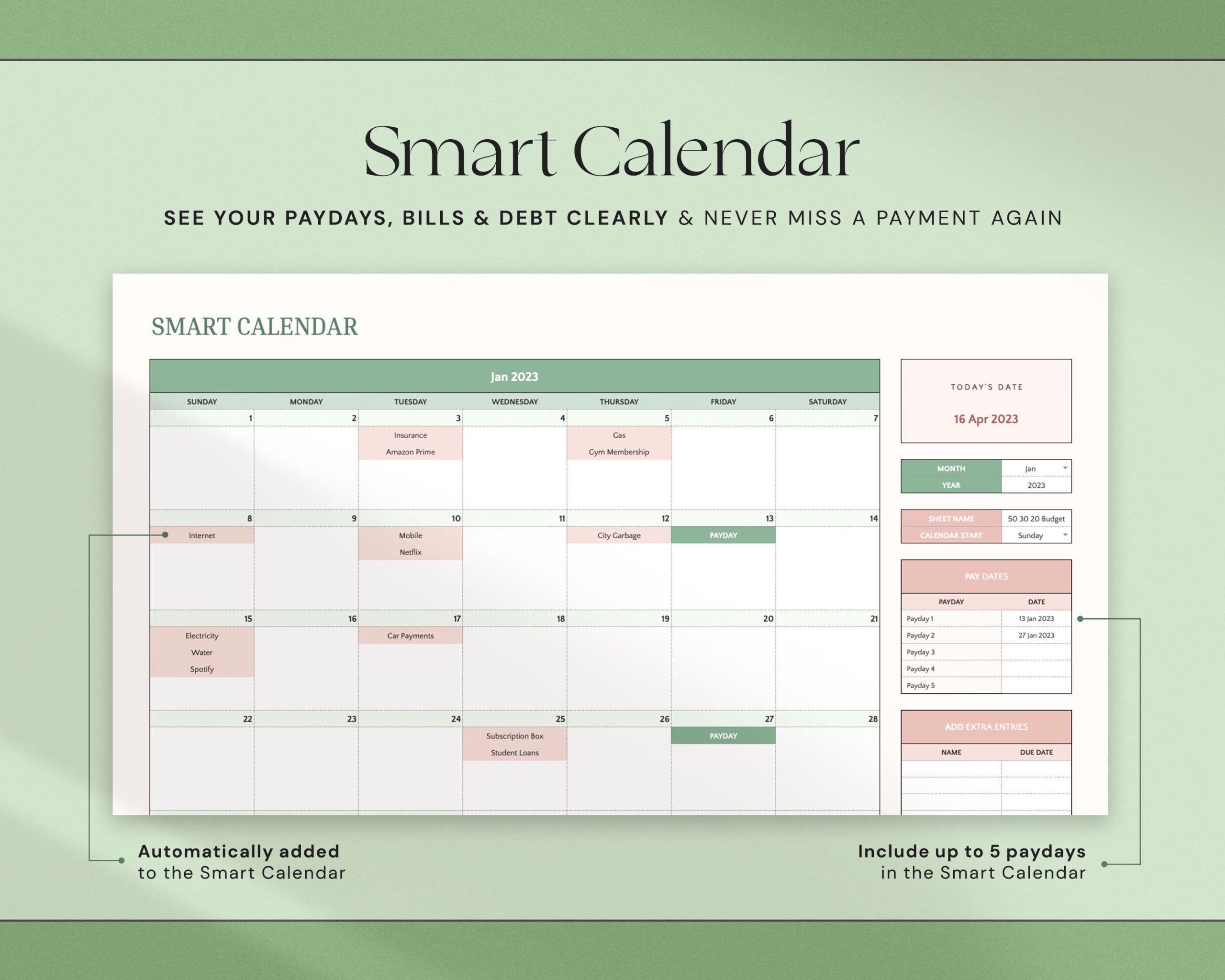 50/30/20 Budget Spreadsheet Excel Google Sheets Monthly Budget Planner Finance 70/20/10 Budget Template Weekly Budget Savings Tracker
